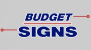 Budget Signs