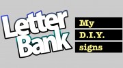 LetterBank DIY Signs