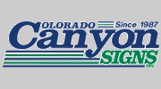 Colorado Canyon Signs