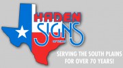 Signs Of Texas Haden