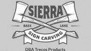 Sierra Sign Carving